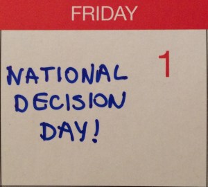 Calendar Decision Day